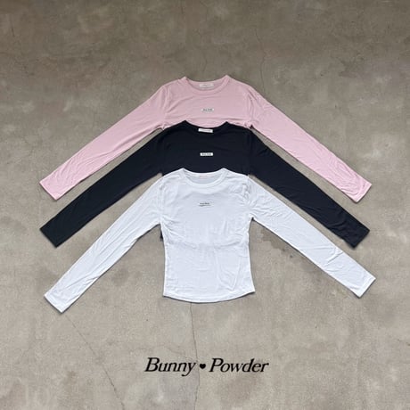 bunnypowder/1. pure T-shirt S-XL