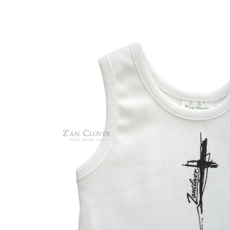 zanclover/72. unbal open tank top 13-19