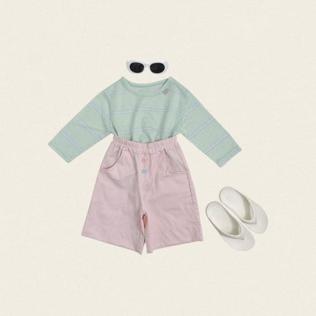 oottbebe/70. TOY button ( 6bu ) pants XS(1-2Y)-XL(6-7Y)