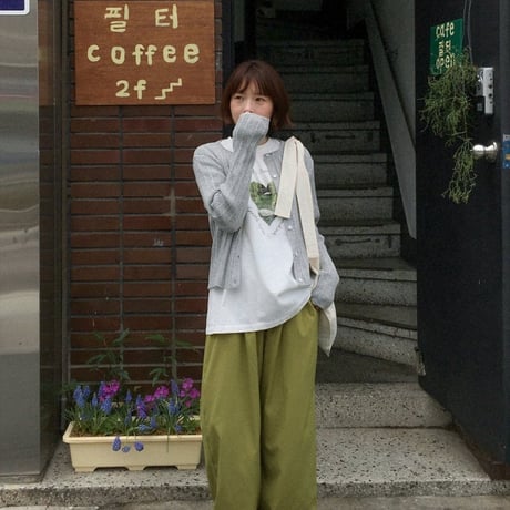 digreen/50. wiggly rib cardigan. (mom) FREE