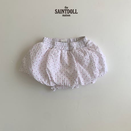 saintdoll/113. dot bullon skirt XL-JS