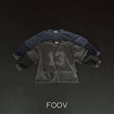 foov/35. pigment rayerd T-shirt JS-JM