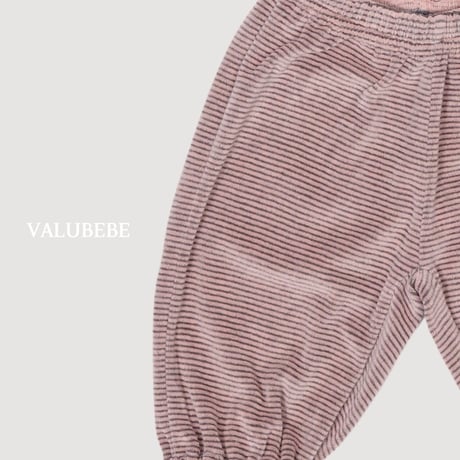 valubebe/91. bello stripe pants 6M-S