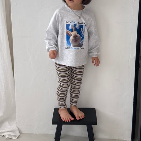 nightbebe/5. plla rabbit long sleeve T-shirt XS-XL