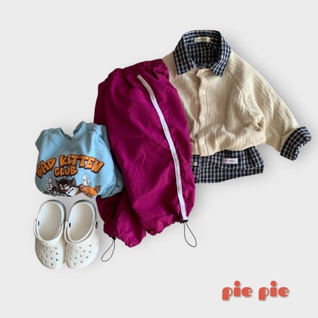 pie/2. spring vacation shirt XS-XL