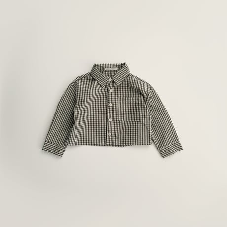 fromi/68. crop check shirt JS-JL