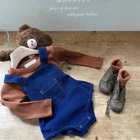 monbebe/22. royal corduroy baby suit S(6-12M)-L(24-36M)