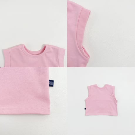 oottbebe/63. lucky friends vest XS(1-2Y)-XL(6-7Y)