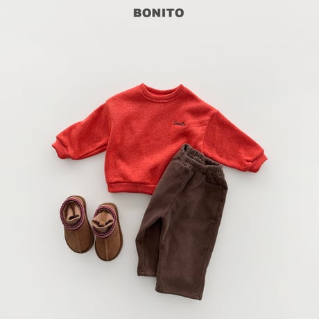 bonito/66. voca knit man-to-man 12M-XL
