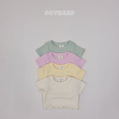 soybean/81. plan ) fresh fril updown set XS-XL
