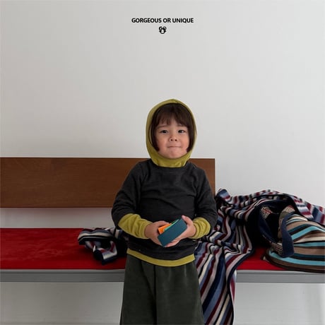 gou/85. Combo T hood XS(2-3Y)-XL(6-7Y)