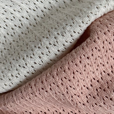 minirobe/42. eyelet knit vest  S-XL