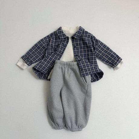 minirobe/15.  Lia Check Shirt  S-XL