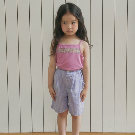 coycoya/34. retro check bermuda pants S-2XL
