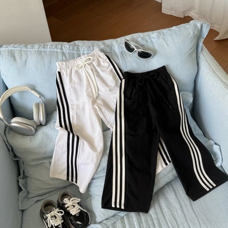 matilda/24. track line wide pants 15-19