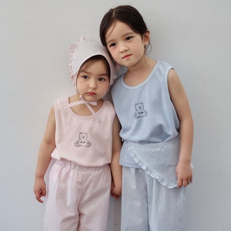 lindo/54. bear terry sleeveless XS-XL