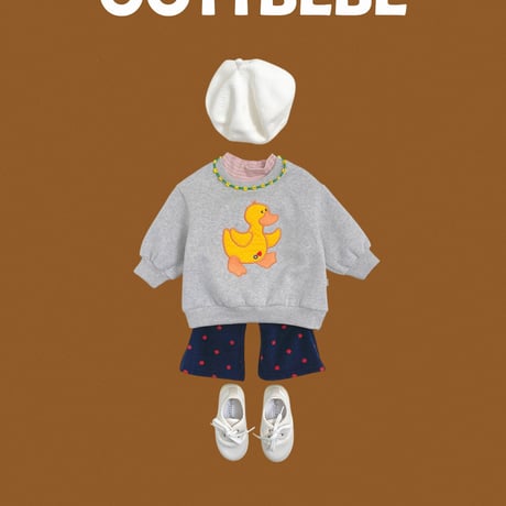 oottbebe/23. duck man-to-man XS(0-1Y)-XL(4-5Y)