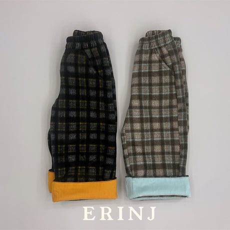 erinj/22. check warm pants S-XL