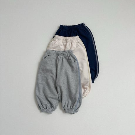minirobe/17. Contrast Trim Jogger Pants  S-XL