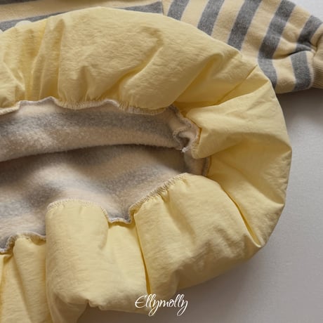 ellymolly/42. bubble hood man-to-man 3-11