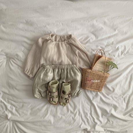 fondue/2. morning leaf blouse BEBEM-L
