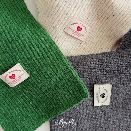 ellymolly/28. elly knit muffler FREE