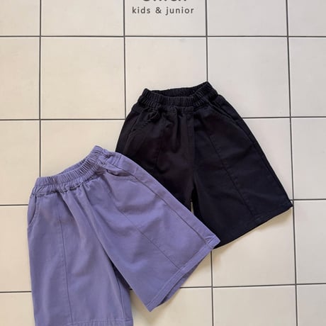 owen/36. pin tuck bermuda pants JS-JXL