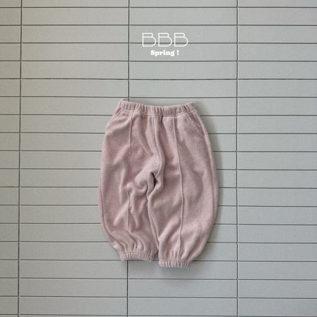 bellabambina/30. terry jogger pants XS-XL