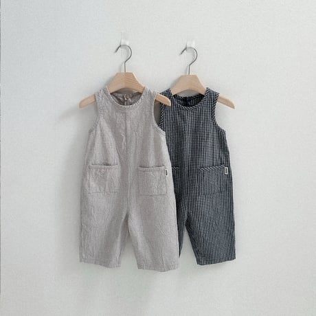 minirobe/13. Modern Check Overall   S-XL