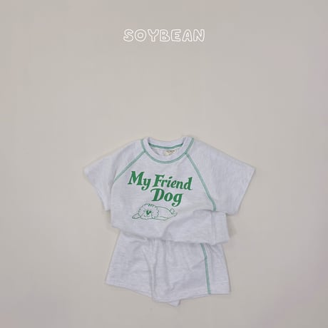 soybean/12. plan ) my Friend updown set XS-XL