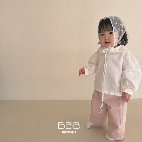 bellabambina/95. bebe core blouse 12M-S