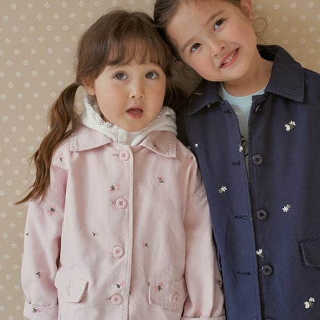 bananaj/2. flora embroidery jacket JS-JM