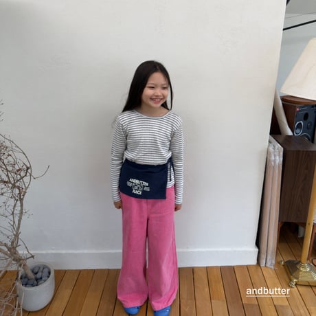 andbutter/26. Slub Cotton Pants JS-JM