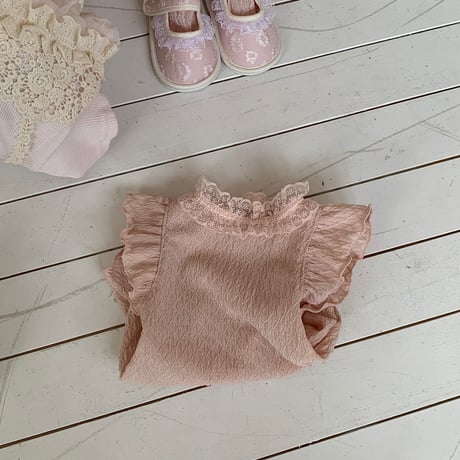 bebeholic/41. sugar fril T-shirt S(3-6M)-L(12-18M)
