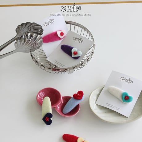 chip/60. heart tok tak pin FREE