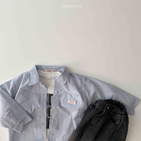 andbutter/55. Bonbon Heart Shirt JS-JM