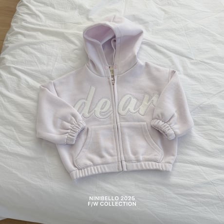 ninibello/86. dear hood zipup XS-XL