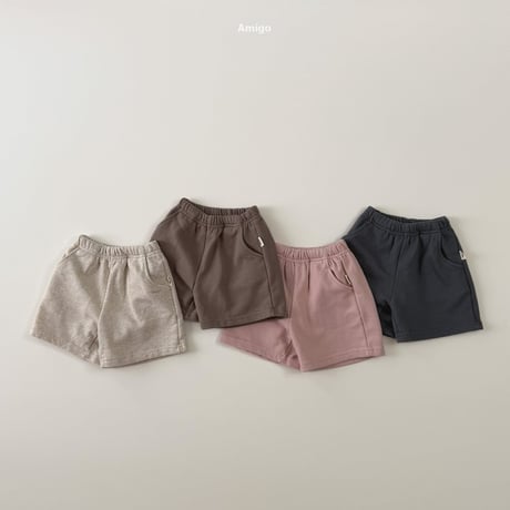 amigo/21. cheese half pants XS-XL