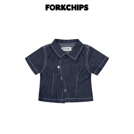 forkchips/99. burdy denim shirt JS-JXL