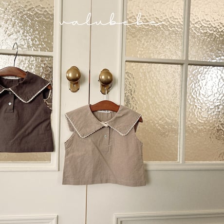 valubebe/55. big collar blouse 6M-S
