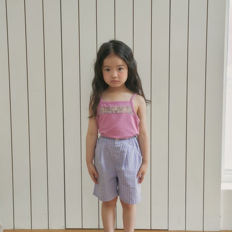 coycoya/34. retro check bermuda pants S-2XL