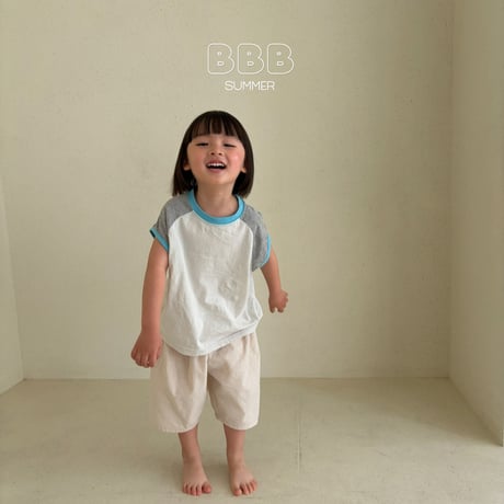 bellabambina/95. over two color rappa T-shirt XS-XL