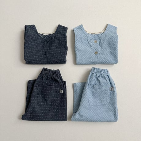 minirobe/32.  dIa Denim Sleeveless  S-XL