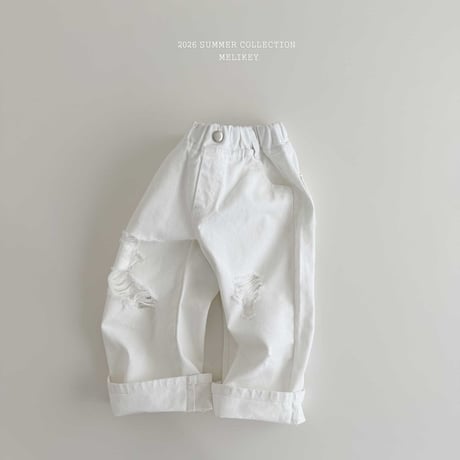melikey/46. old style denim pants JS-JM