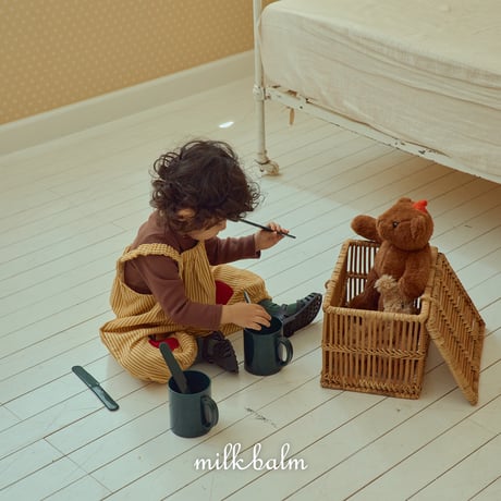 milkbalm/25. apple overalls XS-XL
