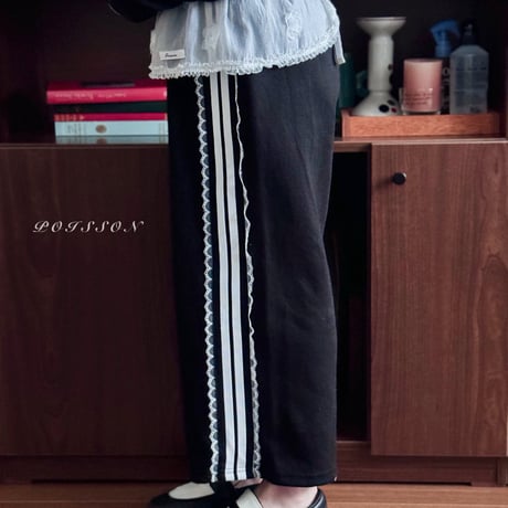 poisson/36. lace pants S-XL