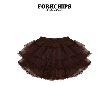 forkchips/13. caramel kangkang skirt M-XL