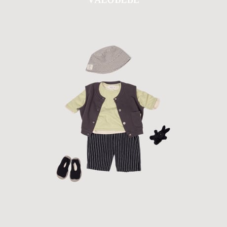 valubebe/67. autumn pocket vest 6M-S