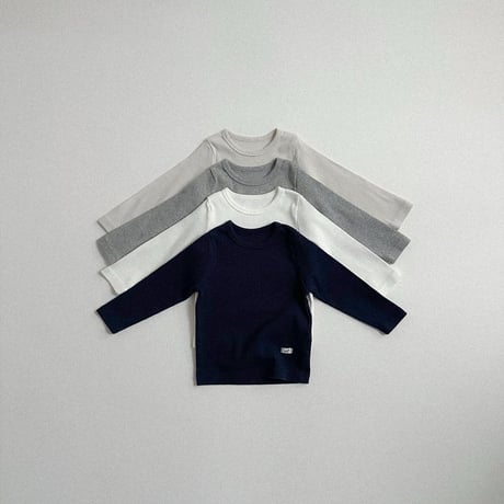 atomeme/1. Soft Ribbed T-Shirt? S-XL