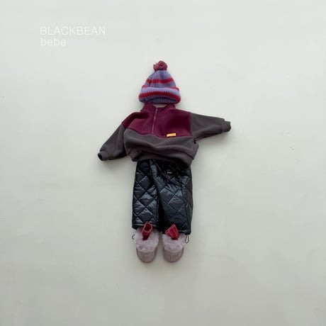 blackbean/19. north padding bebe pants S-M